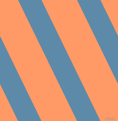 116 degree angle lines stripes, 72 pixel line width, 110 pixel line spacing, Air Force Blue and Atomic Tangerine angled lines and stripes seamless tileable