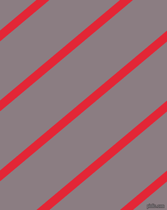 40 degree angle lines stripes, 17 pixel line width, 92 pixel line spacing, Alizarin and Venus angled lines and stripes seamless tileable
