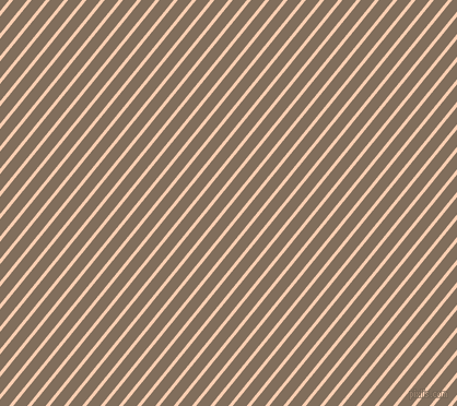 51 degree angle lines stripes, 3 pixel line width, 10 pixel line spacing, Apricot and Donkey Brown angled lines and stripes seamless tileable