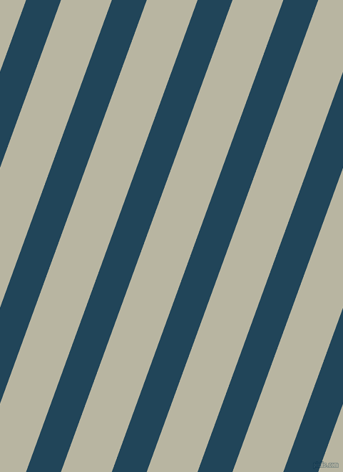 70 degree angle lines stripes, 46 pixel line width, 67 pixel line spacing, Astronaut Blue and Tana angled lines and stripes seamless tileable