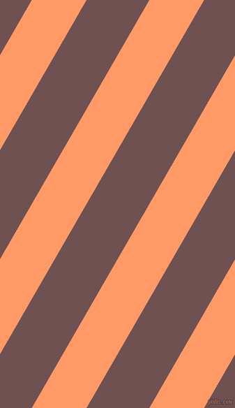 60 degree angle lines stripes, 68 pixel line width, 78 pixel line spacing, Atomic Tangerine and Buccaneer angled lines and stripes seamless tileable