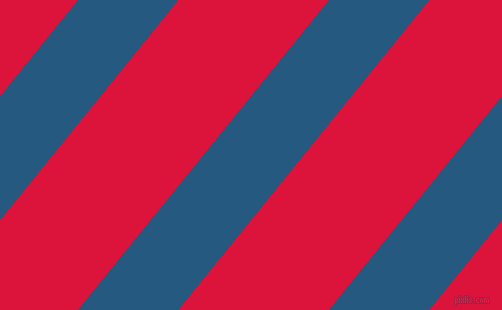 51 degree angle lines stripes, 78 pixel line width, 117 pixel line spacing, Bahama Blue and Crimson angled lines and stripes seamless tileable