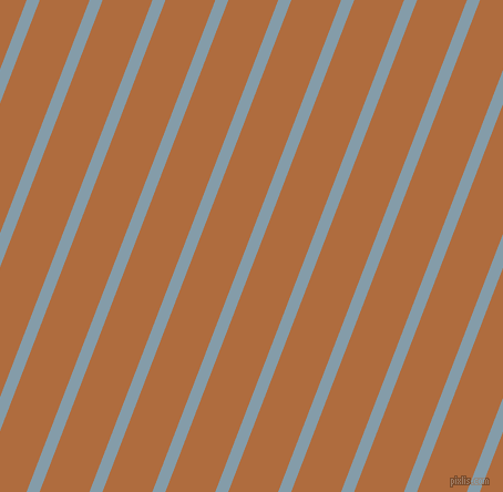 69 degree angle lines stripes, 11 pixel line width, 42 pixel line spacing, Bali Hai and Bourbon angled lines and stripes seamless tileable