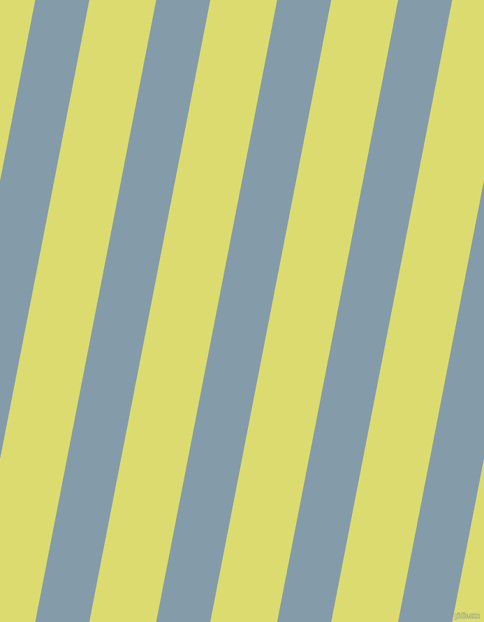 79 degree angle lines stripes, 76 pixel line width, 94 pixel line spacing, Bali Hai and Goldenrod angled lines and stripes seamless tileable