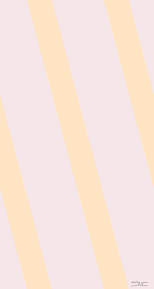 105 degree angle lines stripes, 50 pixel line width, 104 pixel line spacing, Bisque and Amour angled lines and stripes seamless tileable