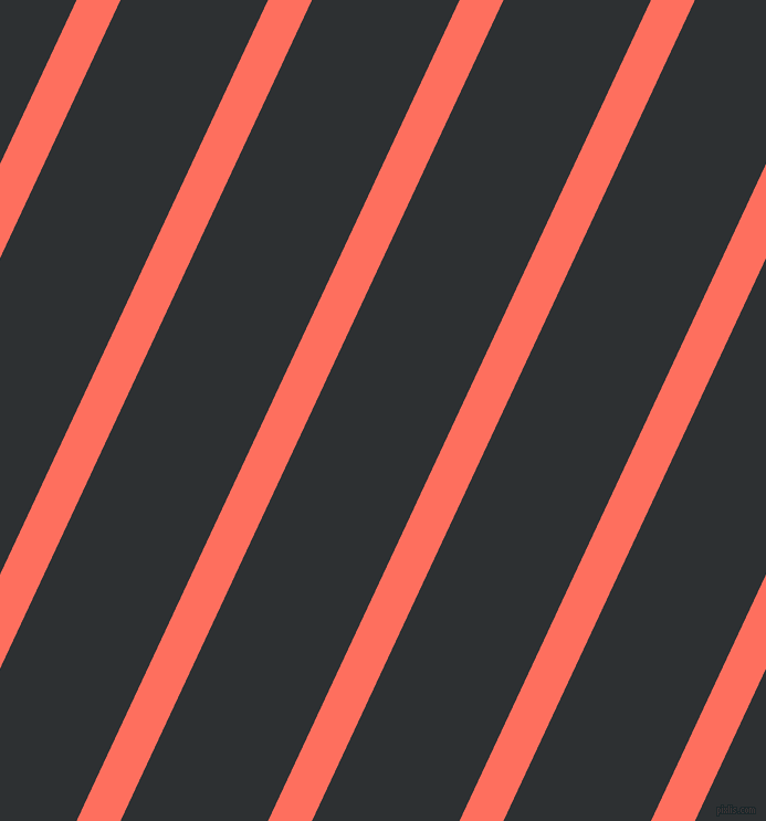 65 degree angle lines stripes, 36 pixel line width, 121 pixel line spacing, Bittersweet and Cod Grey angled lines and stripes seamless tileable