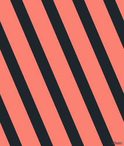 113 degree angle lines stripes, 38 pixel line width, 60 pixel line spacing, Black Pearl and Salmon angled lines and stripes seamless tileable