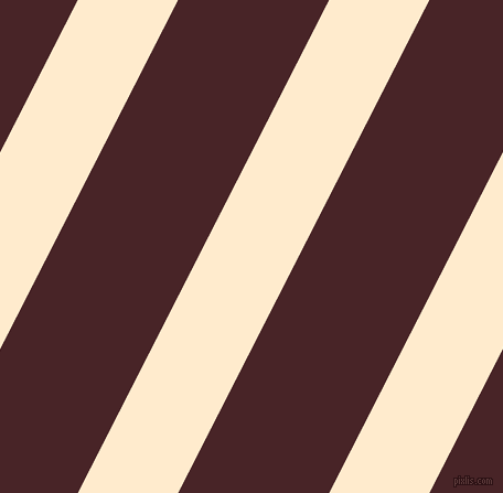 63 degree angle lines stripes, 81 pixel line width, 122 pixel line spacing, Blanched Almond and Bulgarian Rose angled lines and stripes seamless tileable