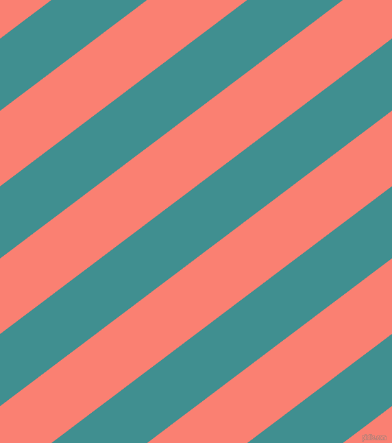 37 degree angle lines stripes, 84 pixel line width, 88 pixel line spacing, Blue Chill and Salmon angled lines and stripes seamless tileable