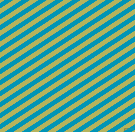 33 degree angle lines stripes, 16 pixel line width, 16 pixel line spacing, Bondi Blue and Olive Green angled lines and stripes seamless tileable