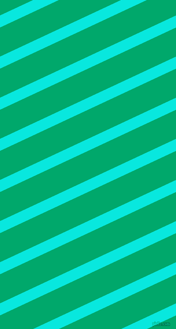 25 degree angle lines stripes, 22 pixel line width, 53 pixel line spacing, Bright Turquoise and Jade angled lines and stripes seamless tileable