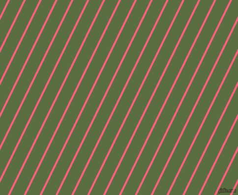 64 degree angle lines stripes, 4 pixel line width, 25 pixel line spacing, Brink Pink and Chalet Green angled lines and stripes seamless tileable