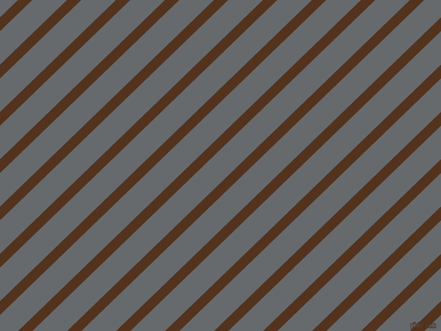 44 degree angle lines stripes, 14 pixel line width, 34 pixel line spacing, Brown Bramble and Mid Grey angled lines and stripes seamless tileable