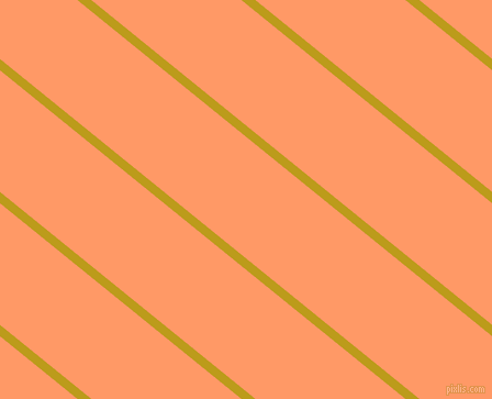 141 degree angle lines stripes, 8 pixel line width, 86 pixel line spacing, Buddha Gold and Atomic Tangerine angled lines and stripes seamless tileable