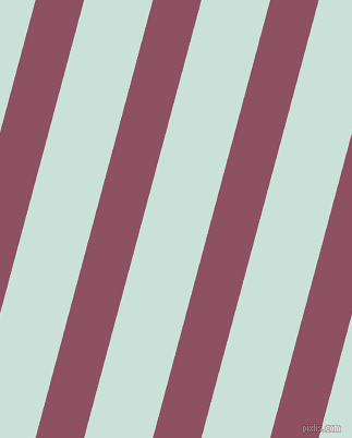 75 degree angle lines stripes, 43 pixel line width, 61 pixel line spacing, Cannon Pink and Iceberg angled lines and stripes seamless tileable