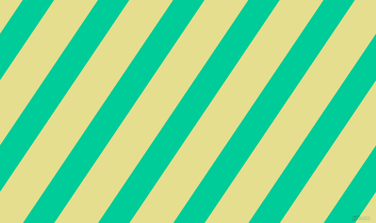 56 degree angle lines stripes, 53 pixel line width, 74 pixel line spacing, Caribbean Green and Primrose angled lines and stripes seamless tileable