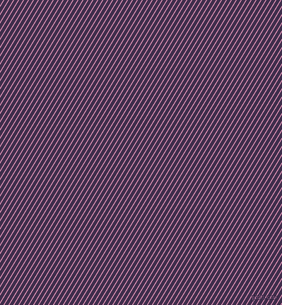 59 degree angle lines stripes, 1 pixel line width, 5 pixel line spacing, Carnation Pink and Jagger angled lines and stripes seamless tileable