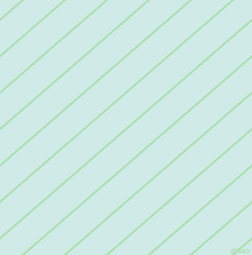 41 degree angle lines stripes, 4 pixel line width, 50 pixel line spacing, Celadon and Foam angled lines and stripes seamless tileable
