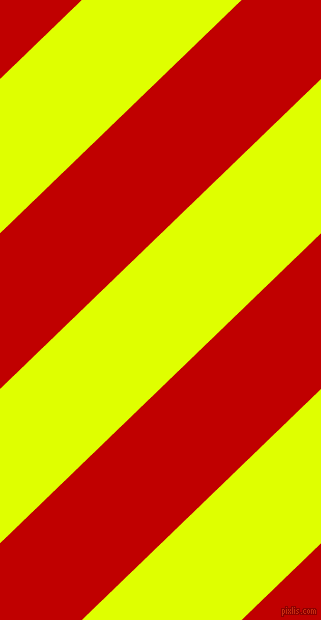 44 degree angle lines stripes, 111 pixel line width, 112 pixel line spacing, Chartreuse Yellow and Free Speech Red angled lines and stripes seamless tileable