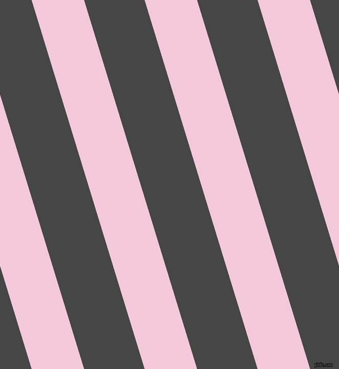 107 degree angle lines stripes, 98 pixel line width, 113 pixel line spacing, Classic Rose and Charcoal angled lines and stripes seamless tileable