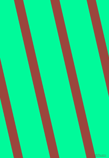 103 degree angle lines stripes, 29 pixel line width, 86 pixel line spacing, Cognac and Medium Spring Green angled lines and stripes seamless tileable
