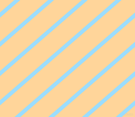 41 degree angle lines stripes, 13 pixel line width, 61 pixel line spacing, Columbia Blue and Caramel angled lines and stripes seamless tileable