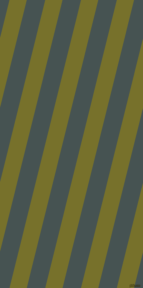 76 degree angle lines stripes, 56 pixel line width, 60 pixel line spacing, Crete and Dark Slate angled lines and stripes seamless tileable