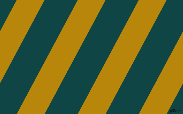 62 degree angle lines stripes, 84 pixel line width, 100 pixel line spacing, Dark Goldenrod and Cyprus angled lines and stripes seamless tileable