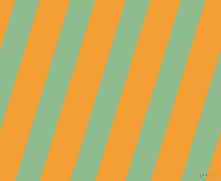 73 degree angle lines stripes, 47 pixel line width, 58 pixel line spacing, Dark Sea Green and Yellow Sea angled lines and stripes seamless tileable