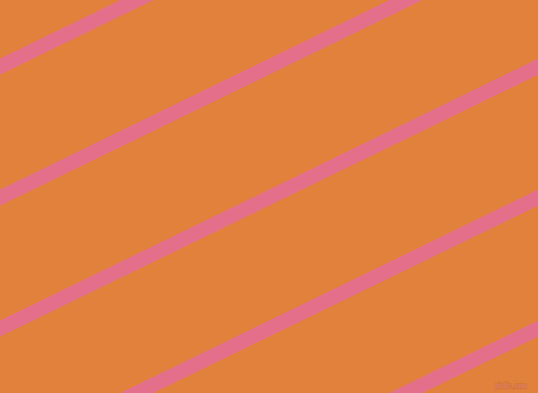 26 degree angle lines stripes, 16 pixel line width, 114 pixel line spacing, Deep Blush and Tree Poppy angled lines and stripes seamless tileable