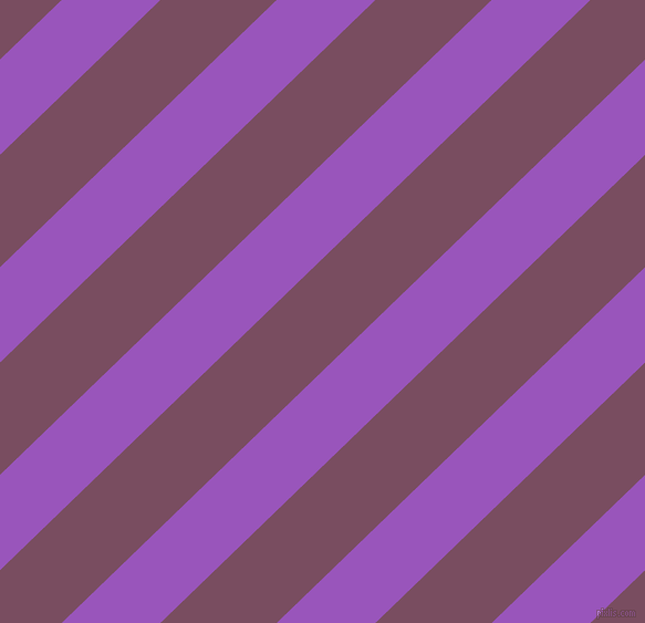 44 degree angle lines stripes, 62 pixel line width, 73 pixel line spacing, Deep Lilac and Cosmic angled lines and stripes seamless tileable