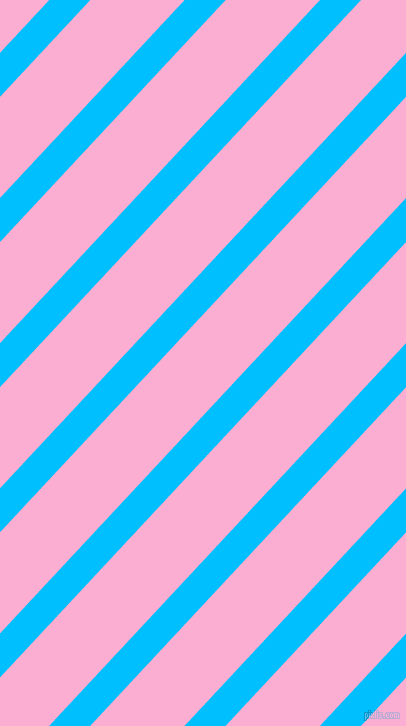 47 degree angle lines stripes, 30 pixel line width, 69 pixel line spacing, Deep Sky Blue and Lavender Pink angled lines and stripes seamless tileable