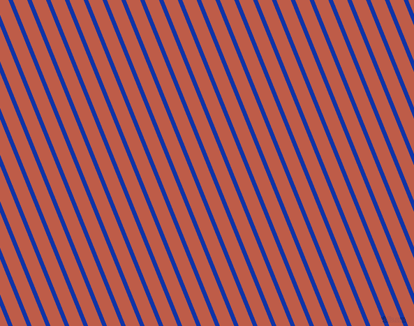 112 degree angle lines stripes, 6 pixel line width, 19 pixel line spacing, Egyptian Blue and Flame Pea angled lines and stripes seamless tileable