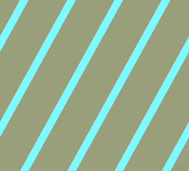 61 degree angle lines stripes, 26 pixel line width, 115 pixel line spacing, Electric Blue and Sage angled lines and stripes seamless tileable