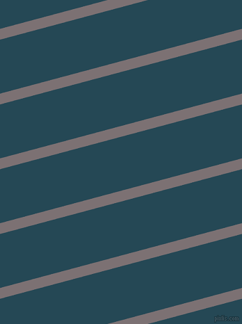15 degree angle lines stripes, 15 pixel line width, 75 pixel line spacing, Empress and Teal Blue angled lines and stripes seamless tileable