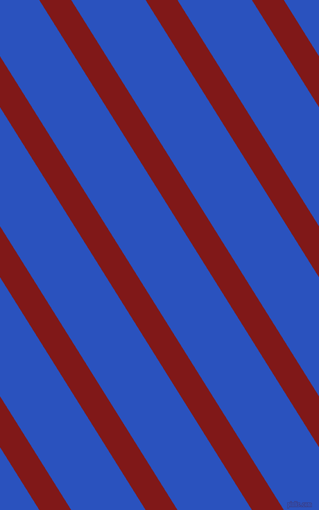 122 degree angle lines stripes, 39 pixel line width, 91 pixel line spacing, Falu Red and Cerulean Blue angled lines and stripes seamless tileable