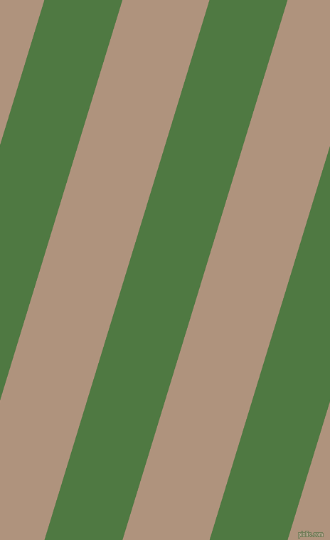 73 degree angle lines stripes, 105 pixel line width, 117 pixel line spacing, Fern Green and Sandrift angled lines and stripes seamless tileable