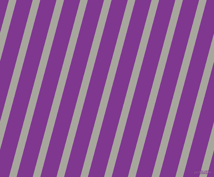 75 degree angle lines stripes, 15 pixel line width, 32 pixel line spacing, Foggy Grey and Vivid Violet angled lines and stripes seamless tileable