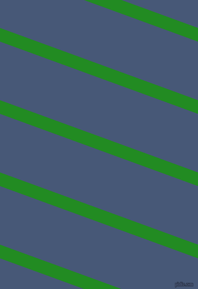 160 degree angle lines stripes, 25 pixel line width, 107 pixel line spacing, Forest Green and Chambray angled lines and stripes seamless tileable