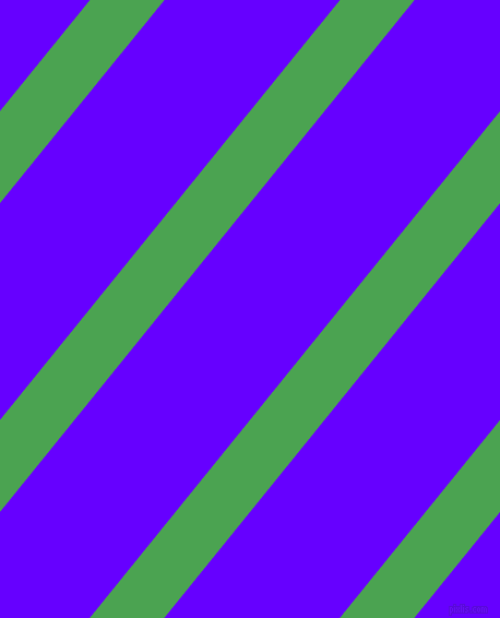 51 degree angle lines stripes, 53 pixel line width, 125 pixel line spacing, Fruit Salad and Electric Indigo angled lines and stripes seamless tileable