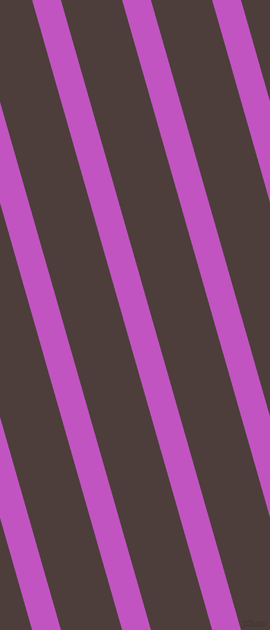106 degree angle lines stripes, 40 pixel line width, 85 pixel line spacing, Fuchsia and Crater Brown angled lines and stripes seamless tileable
