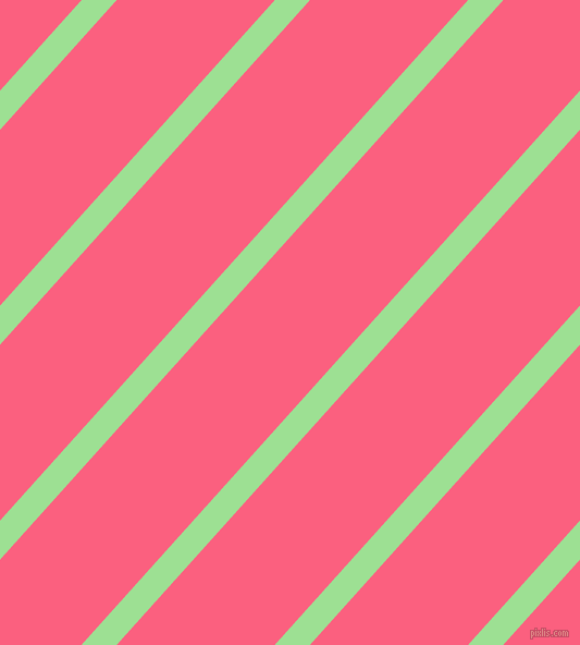 48 degree angle lines stripes, 24 pixel line width, 108 pixel line spacing, Granny Smith Apple and Brink Pink angled lines and stripes seamless tileable