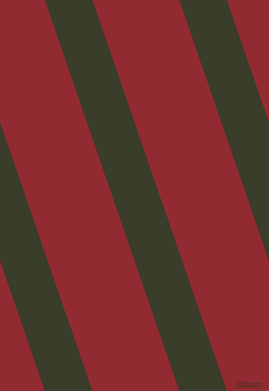 109 degree angle lines stripes, 64 pixel line width, 117 pixel line spacing, Green Kelp and Bright Red angled lines and stripes seamless tileable