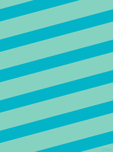 15 degree angle lines stripes, 41 pixel line width, 60 pixel line spacing, Iris Blue and Bermuda angled lines and stripes seamless tileable