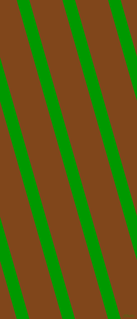 106 degree angle lines stripes, 39 pixel line width, 102 pixel line spacing, Islamic Green and Russet angled lines and stripes seamless tileable