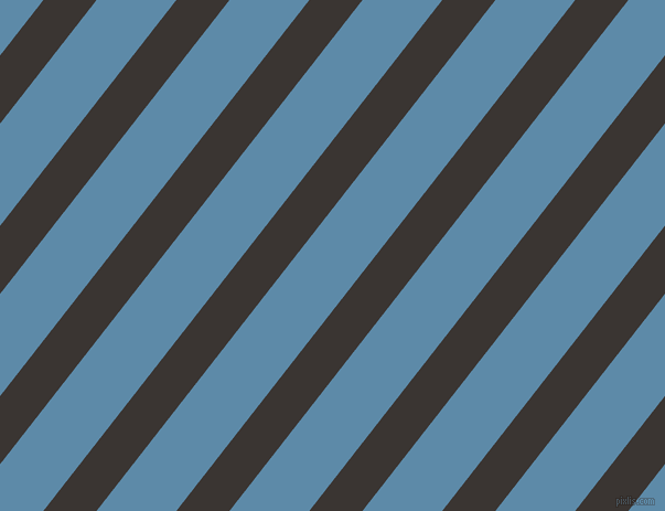 52 degree angle lines stripes, 38 pixel line width, 57 pixel line spacing, Kilamanjaro and Air Force Blue angled lines and stripes seamless tileable