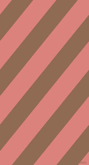 51 degree angle lines stripes, 64 pixel line width, 69 pixel line spacing, Leather and Sea Pink angled lines and stripes seamless tileable
