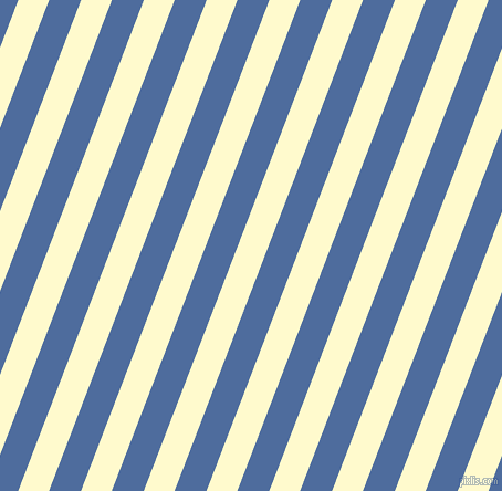 69 degree angle lines stripes, 26 pixel line width, 27 pixel line spacing, Lemon Chiffon and San Marino angled lines and stripes seamless tileable