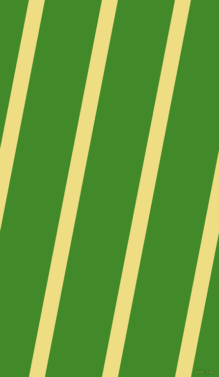 79 degree angle lines stripes, 32 pixel line width, 114 pixel line spacing, Light Goldenrod and La Palma angled lines and stripes seamless tileable