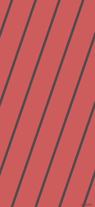 71 degree angle lines stripes, 8 pixel line width, 66 pixel line spacing, Matterhorn and Indian Red angled lines and stripes seamless tileable
